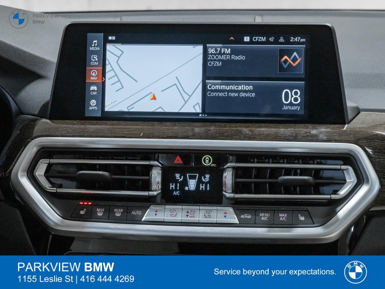 used 2023 BMW X3 car, priced at $48,992