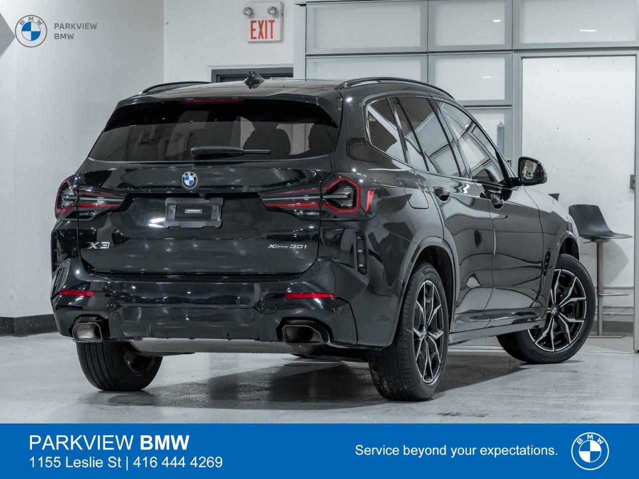 used 2022 BMW X3 car, priced at $44,992