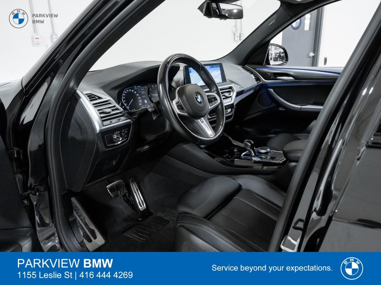 used 2022 BMW X3 car, priced at $44,992