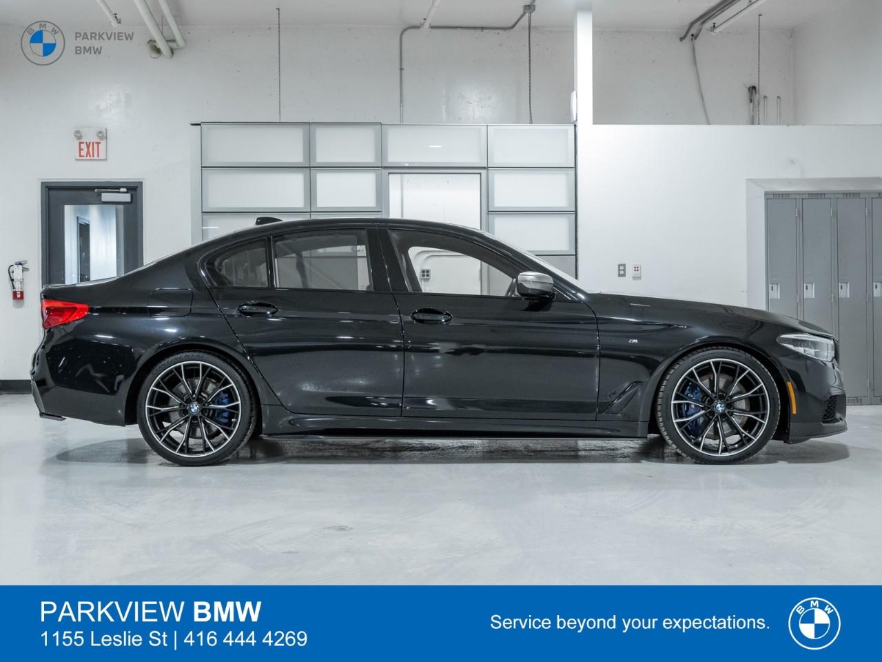 used 2019 BMW M550 car, priced at $52,992