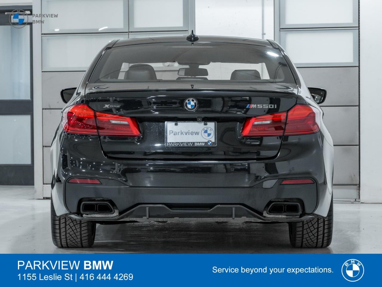 used 2019 BMW M550 car, priced at $52,992
