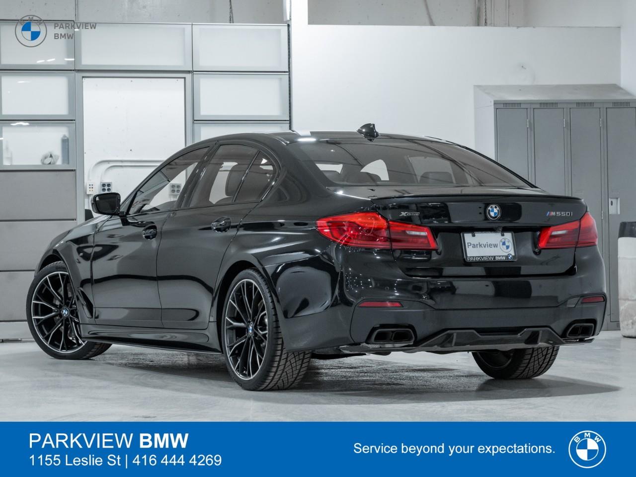 used 2019 BMW M550 car, priced at $52,992