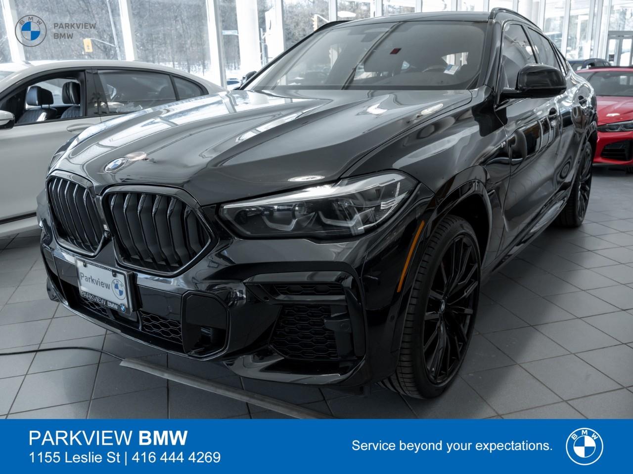 used 2022 BMW X6 car, priced at $84,992