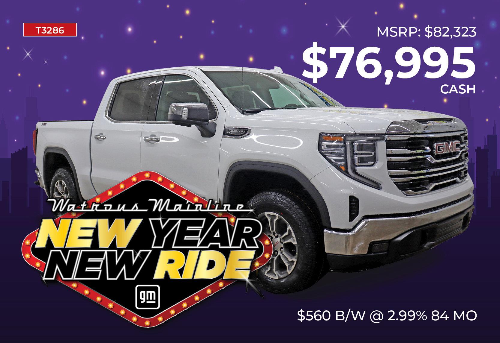 2026 GMC Sierra 1500 SLT Crew Cab 4WD