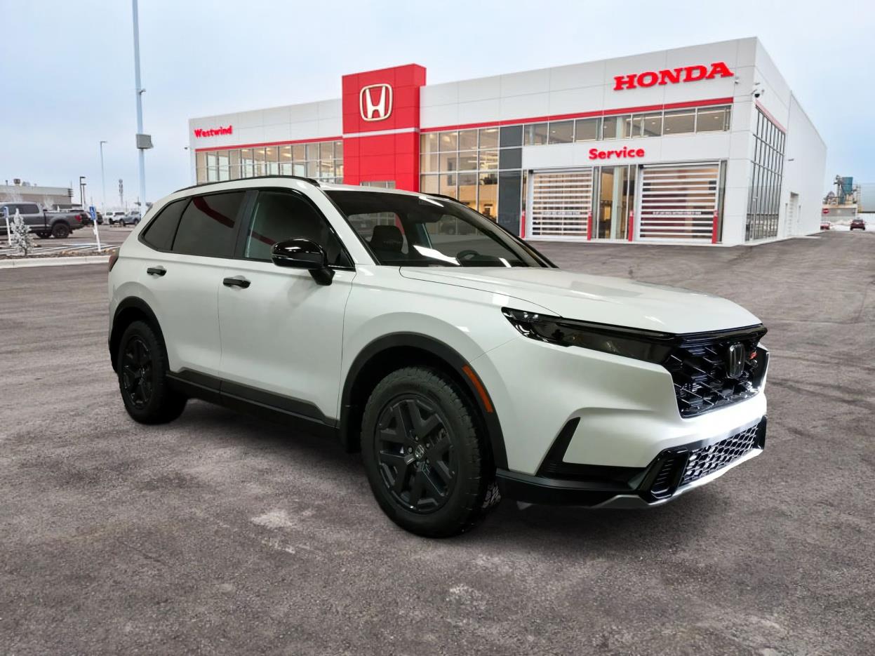 White 2026 Honda CR-V Hybrid SUV / Crossover All-Wheel Drive Continuously Variable Transmission