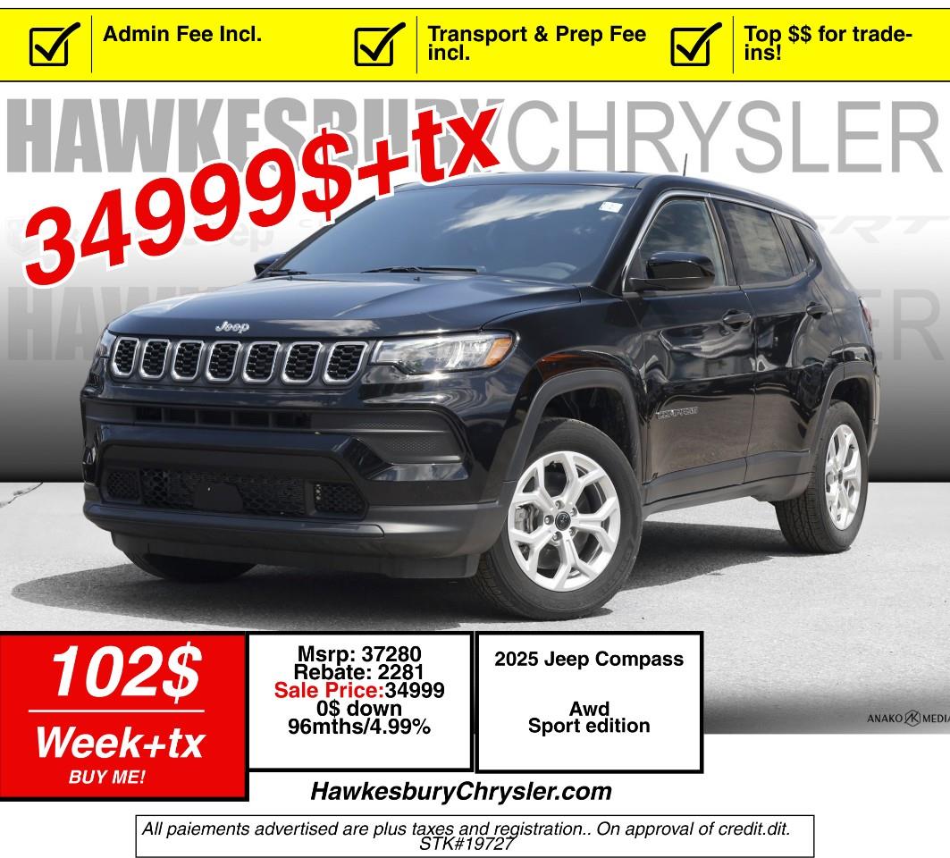 2025 Jeep Compass Sport 4WD