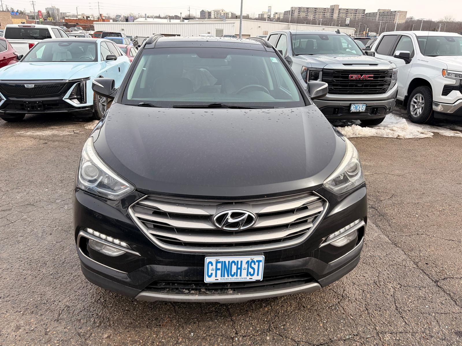 used 2017 Hyundai Santa Fe Sport car, priced at $10,000