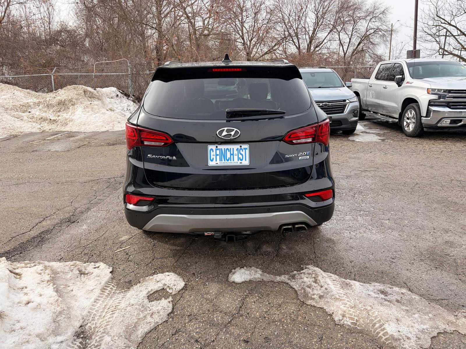 used 2017 Hyundai Santa Fe Sport car, priced at $10,000