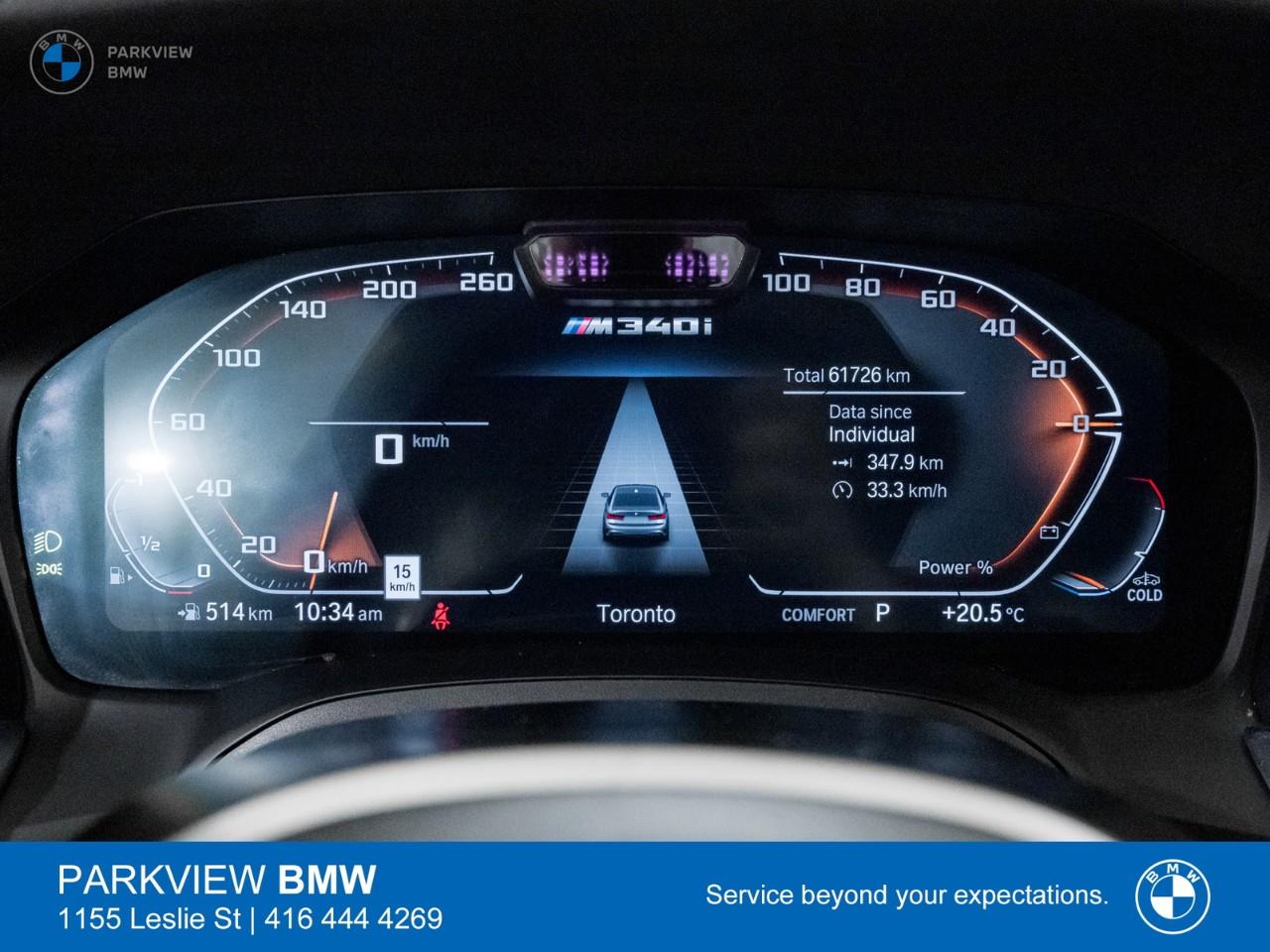 used 2021 BMW M340 car, priced at $56,992