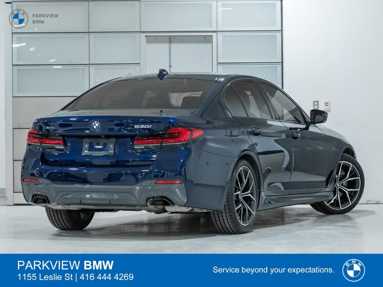 used 2022 BMW 530 car, priced at $49,992