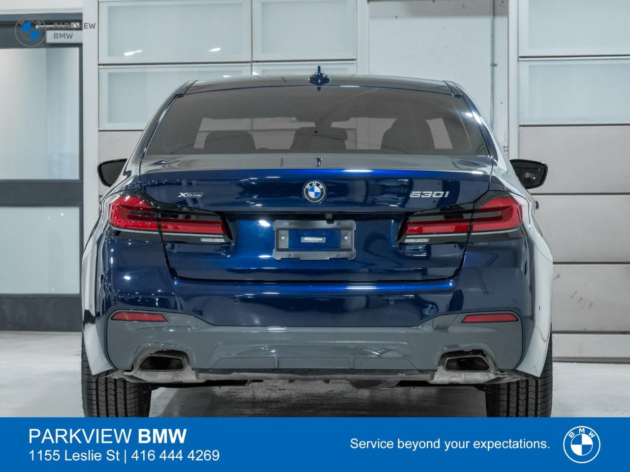 used 2022 BMW 530 car, priced at $49,992