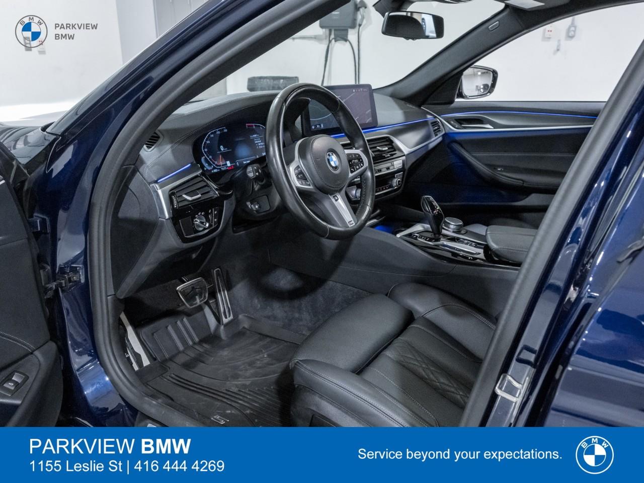 used 2022 BMW 530 car, priced at $49,992