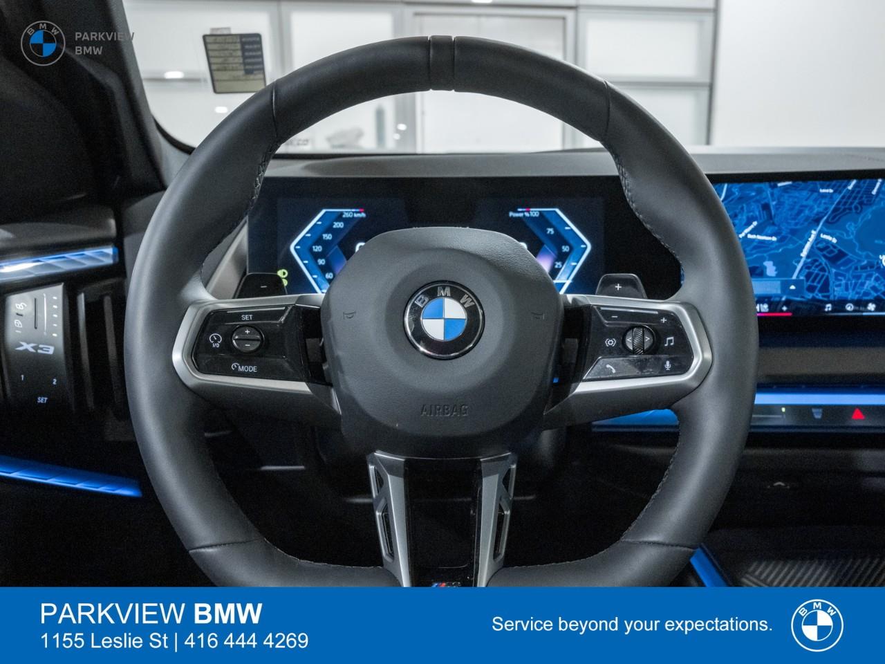 used 2025 BMW X3 car, priced at $63,992