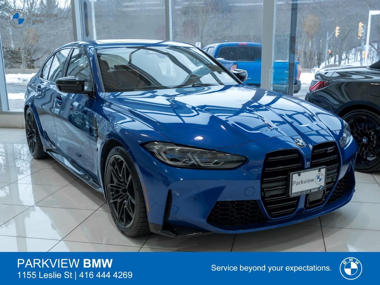 used 2022 BMW M3 car, priced at $98,992