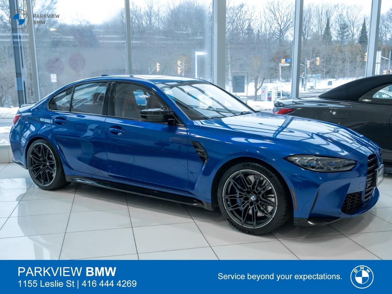 used 2022 BMW M3 car, priced at $98,992