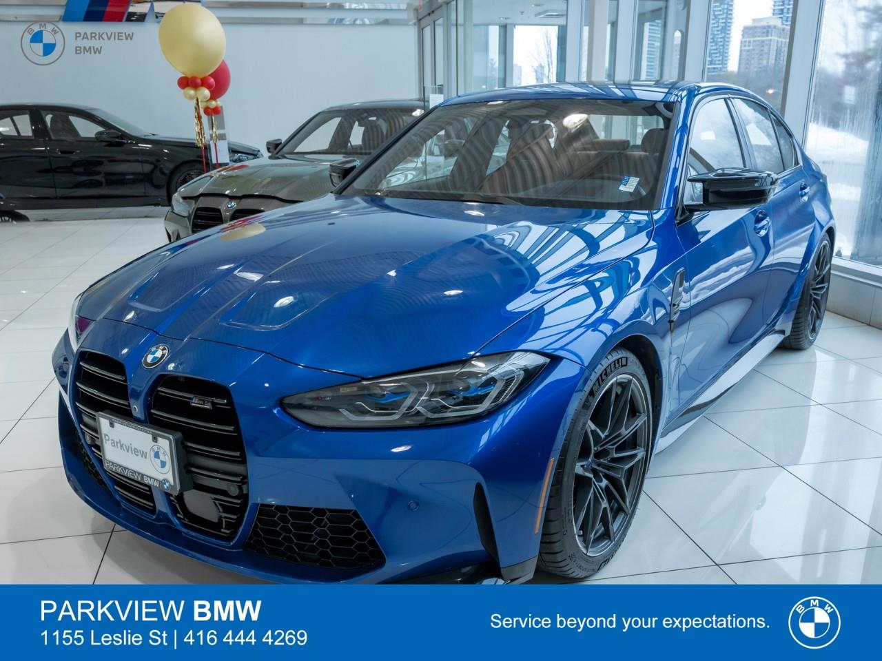 used 2022 BMW M3 car, priced at $98,992