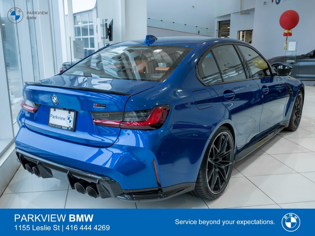 used 2022 BMW M3 car, priced at $98,992