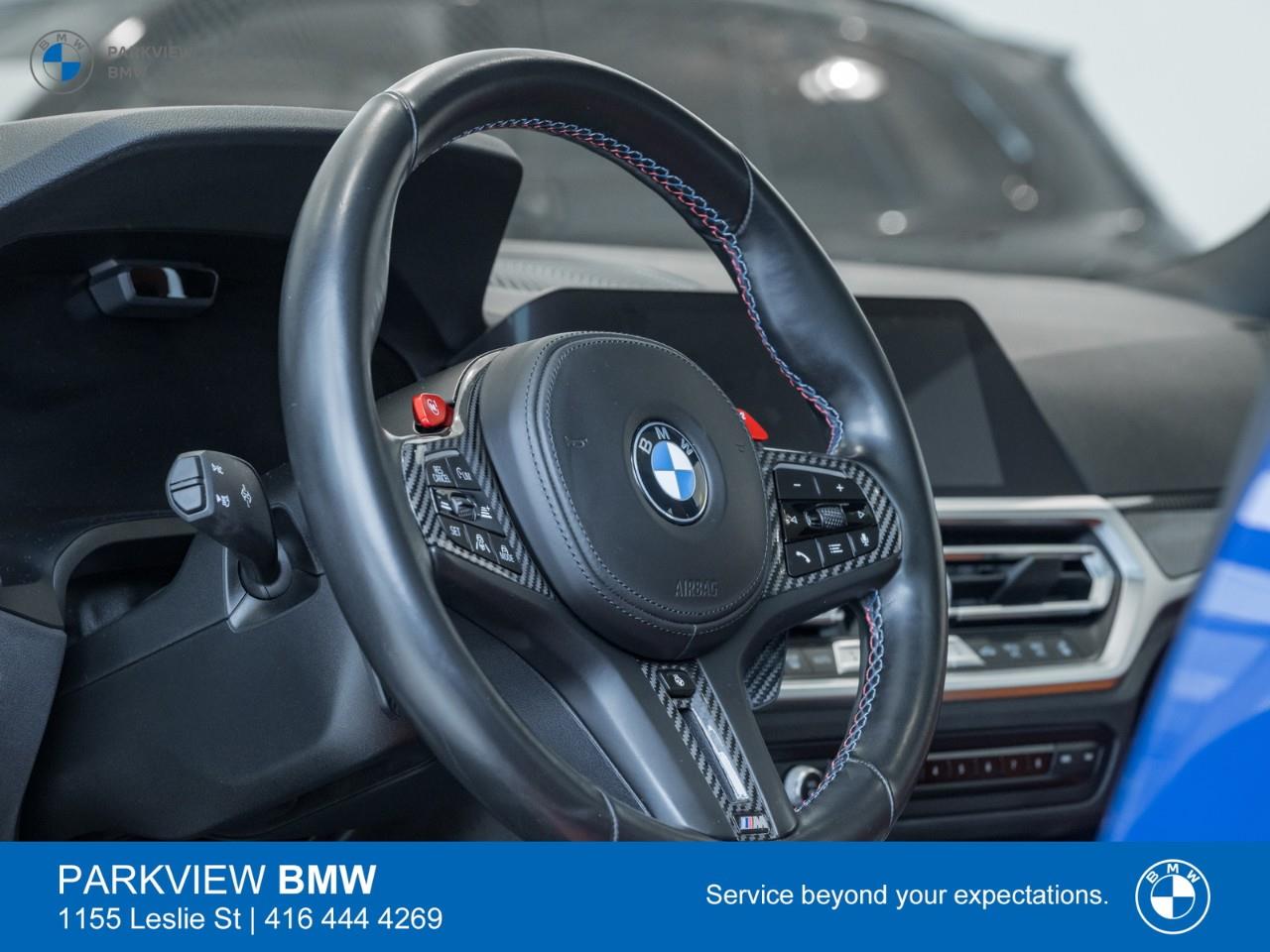 used 2022 BMW M3 car, priced at $98,992