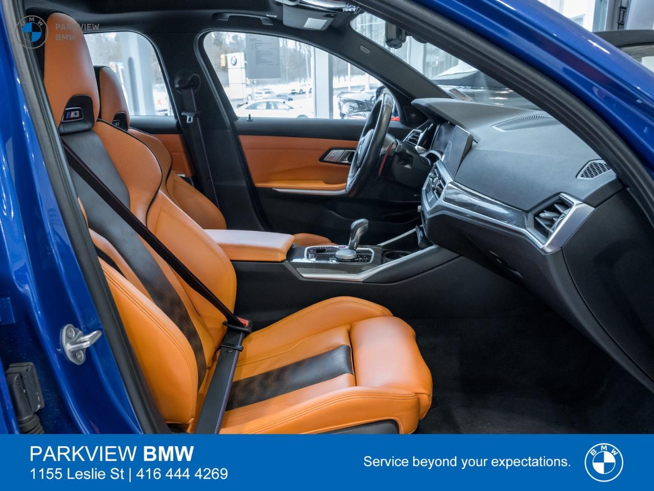 used 2022 BMW M3 car, priced at $98,992