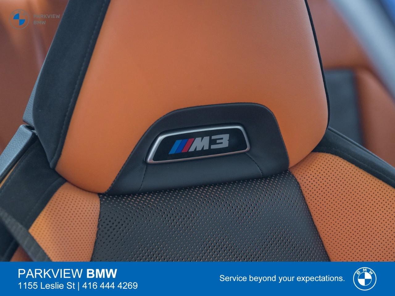 used 2022 BMW M3 car, priced at $98,992