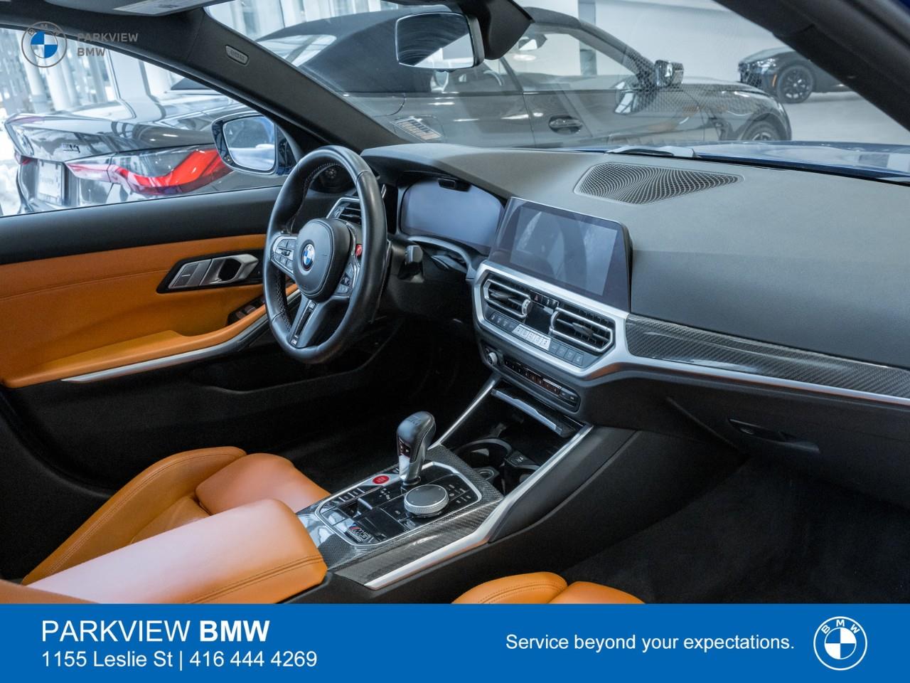 used 2022 BMW M3 car, priced at $98,992