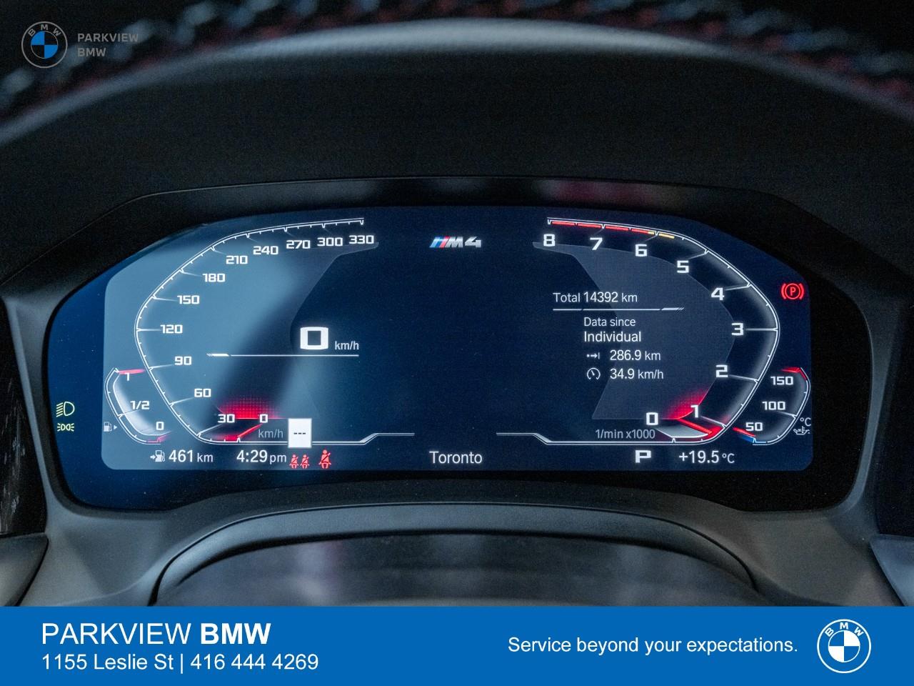 used 2023 BMW M4 car, priced at $106,522