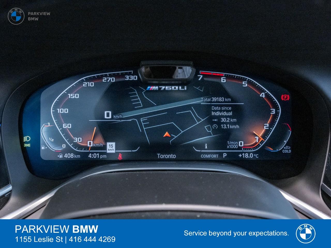 used 2022 BMW M760 car, priced at $104,992