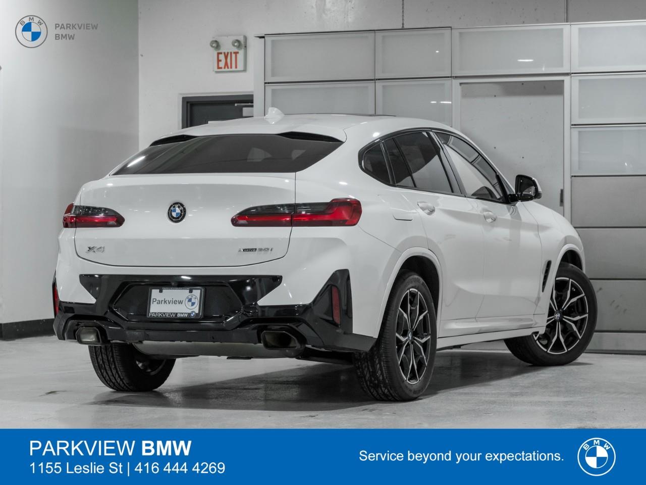 used 2023 BMW X4 car, priced at $54,992