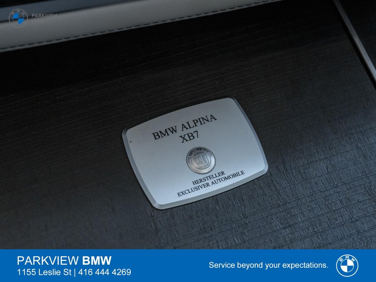 used 2022 BMW ALPINA XB7 car, priced at $99,992