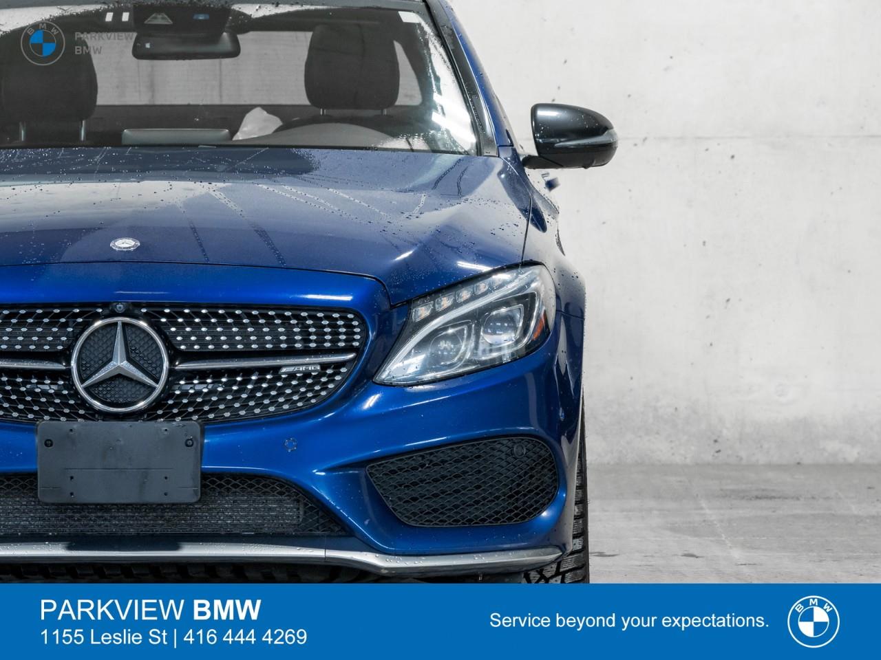 used 2017 Mercedes-Benz AMG C 43 car, priced at $29,992