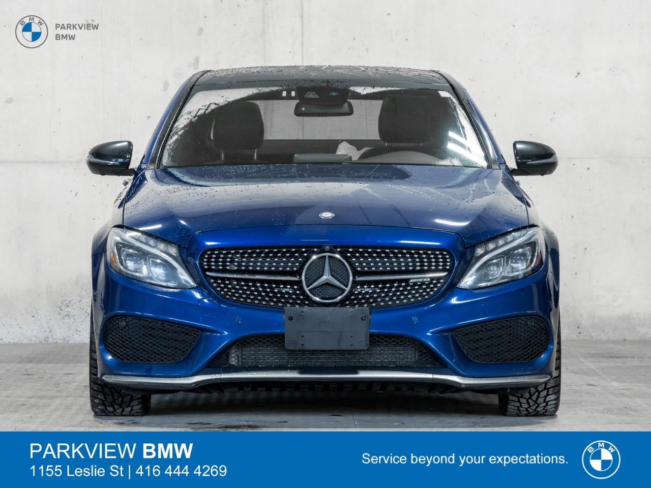 used 2017 Mercedes-Benz AMG C 43 car, priced at $29,992