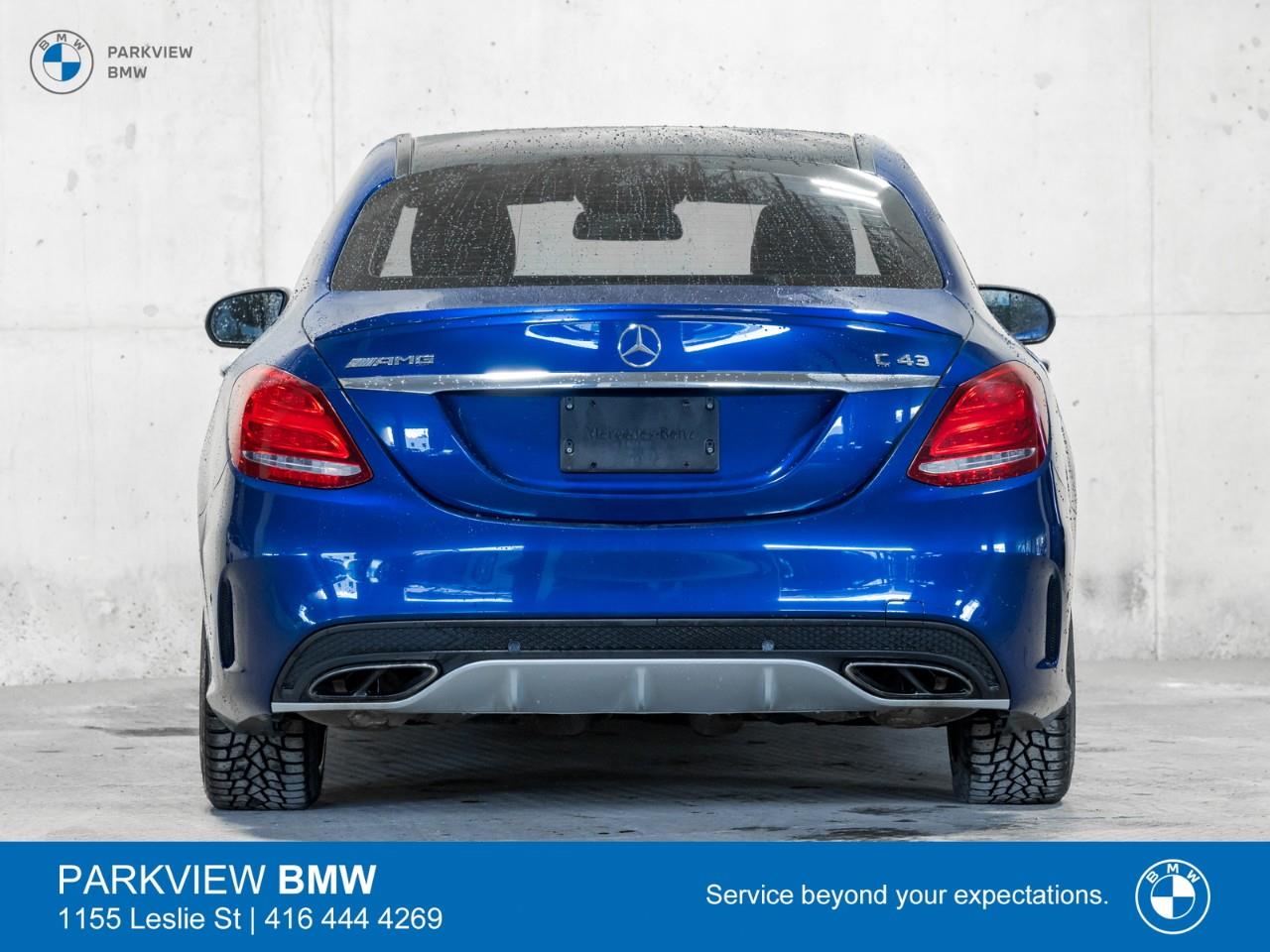 used 2017 Mercedes-Benz AMG C 43 car, priced at $29,992