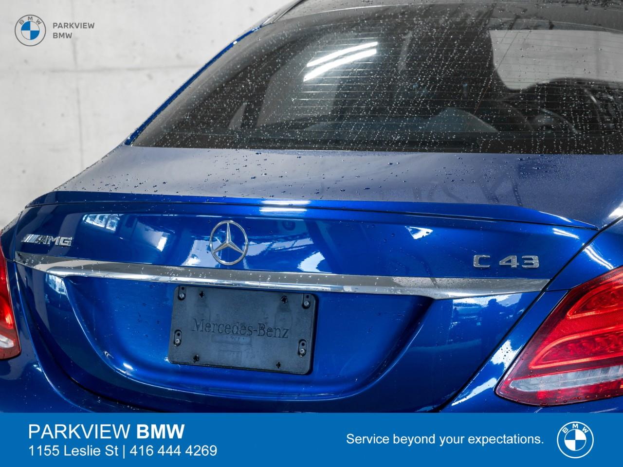 used 2017 Mercedes-Benz AMG C 43 car, priced at $29,992