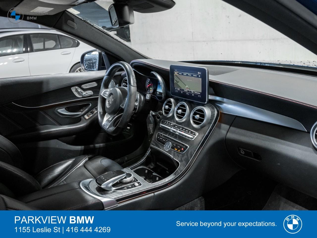 used 2017 Mercedes-Benz AMG C 43 car, priced at $29,992