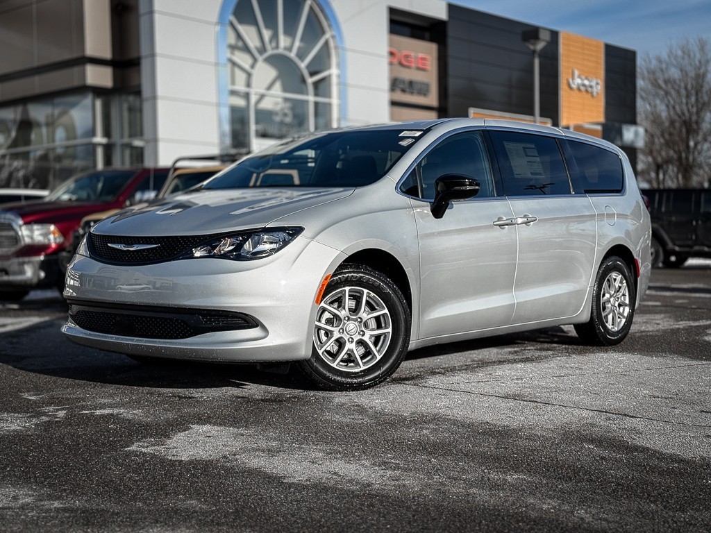 Silver 2026 Chrysler Grand Caravan Minivan 9-Speed Automatic