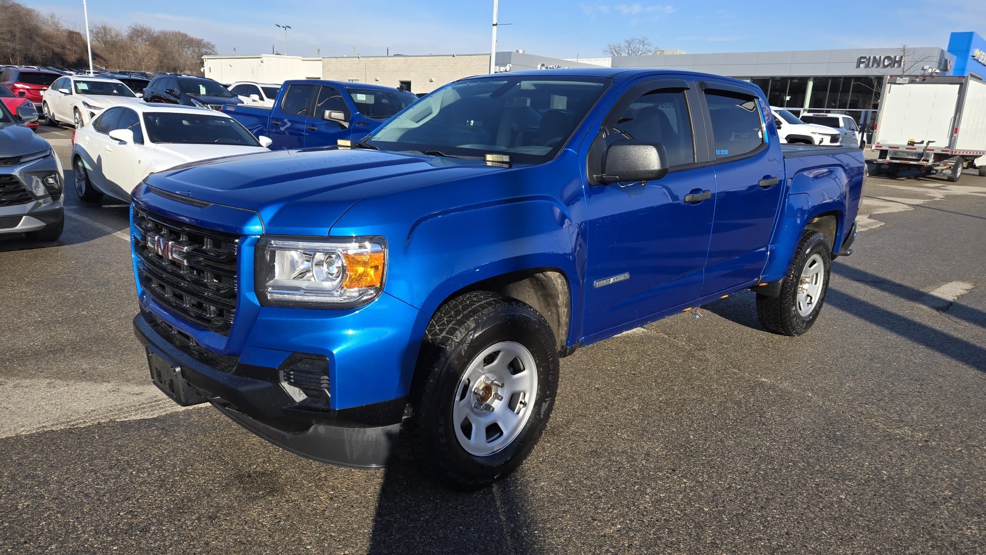 used 2022 GMC Canyon car, priced at $35,400