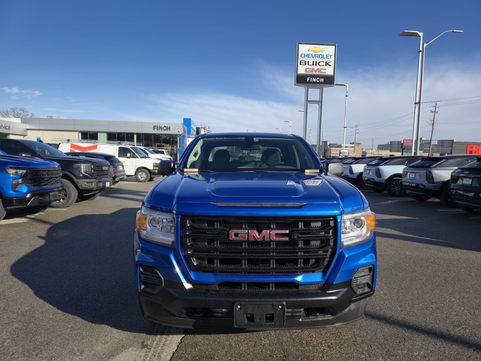 used 2022 GMC Canyon car, priced at $35,400