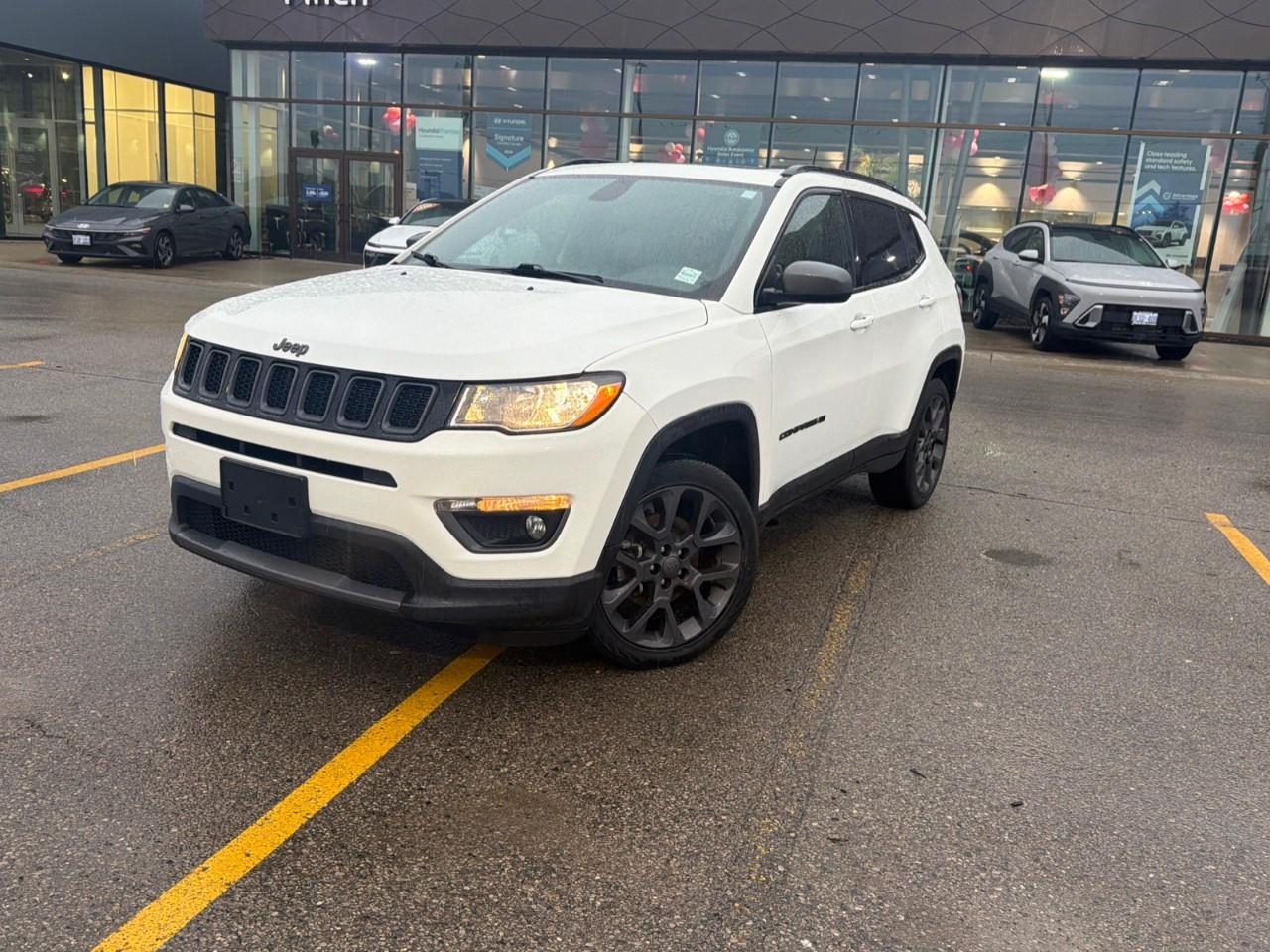used 2021 Jeep Compass car, priced at $21,099