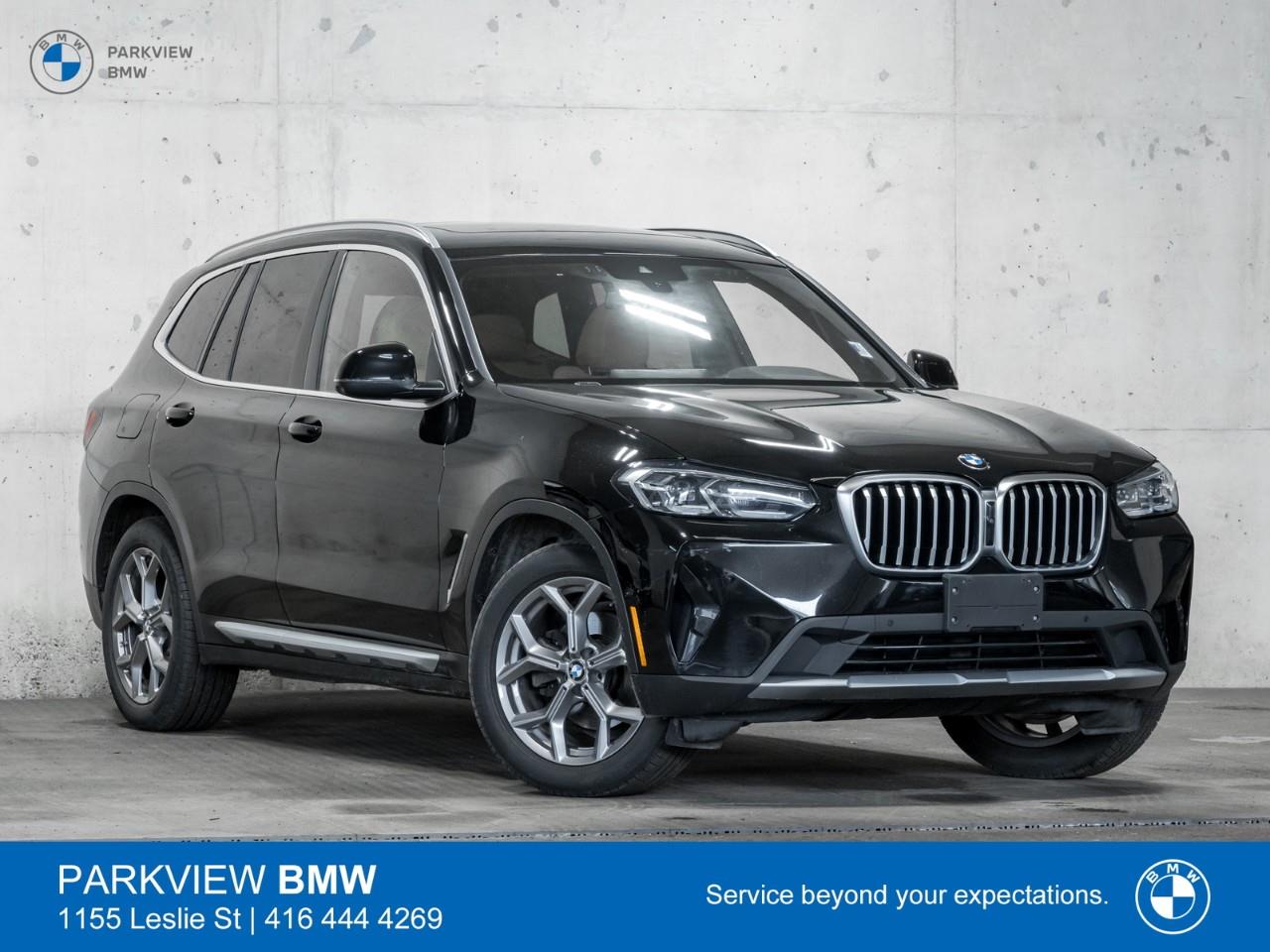 used 2022 BMW X3 car, priced at $39,978