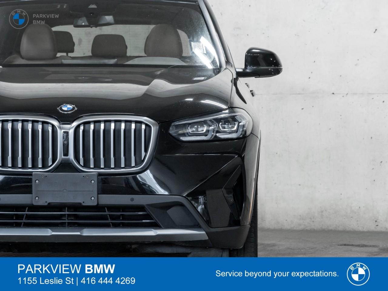 used 2022 BMW X3 car, priced at $39,978