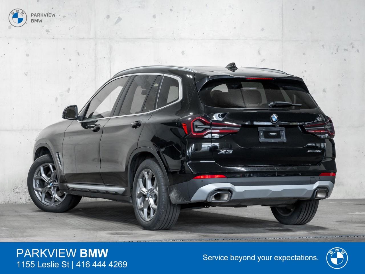 used 2022 BMW X3 car, priced at $39,978