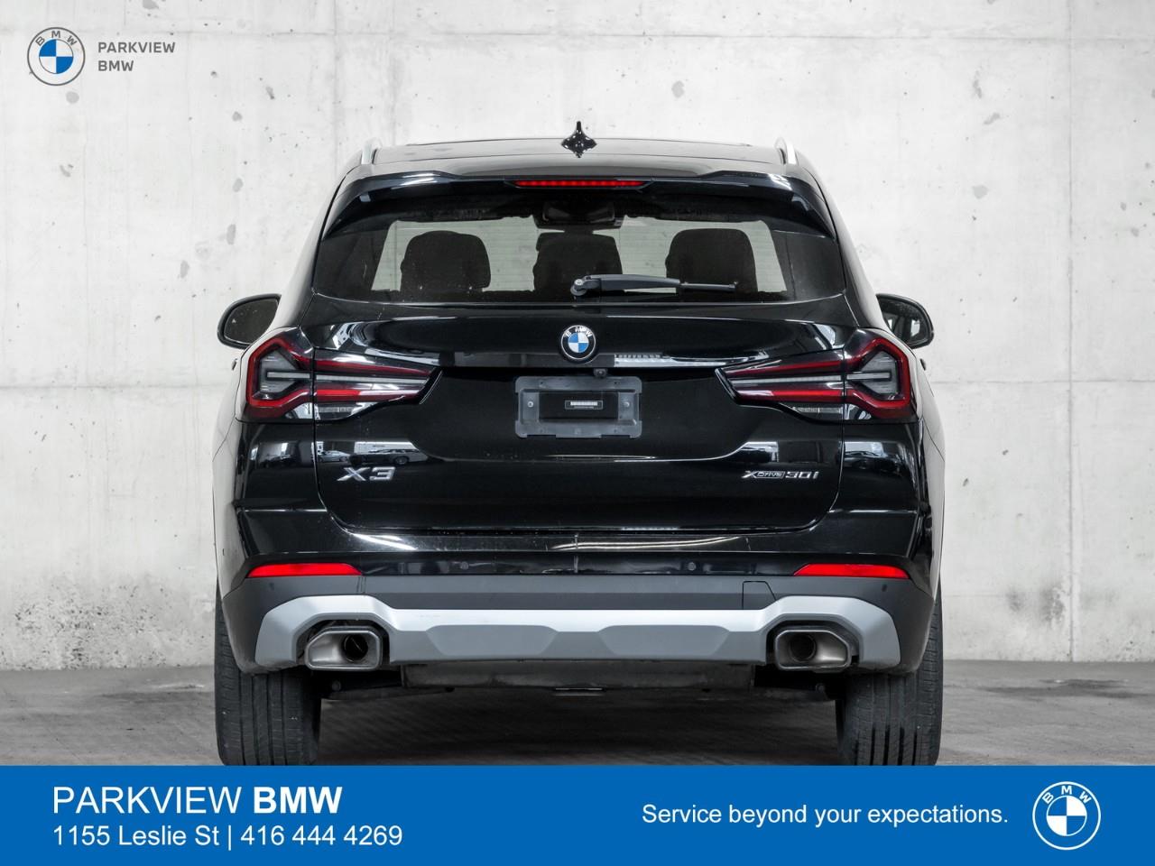 used 2022 BMW X3 car, priced at $39,978