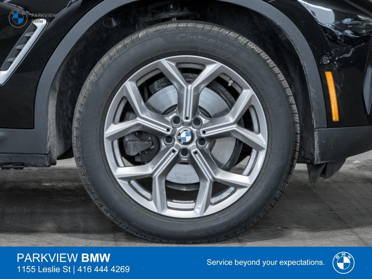 used 2022 BMW X3 car, priced at $39,978