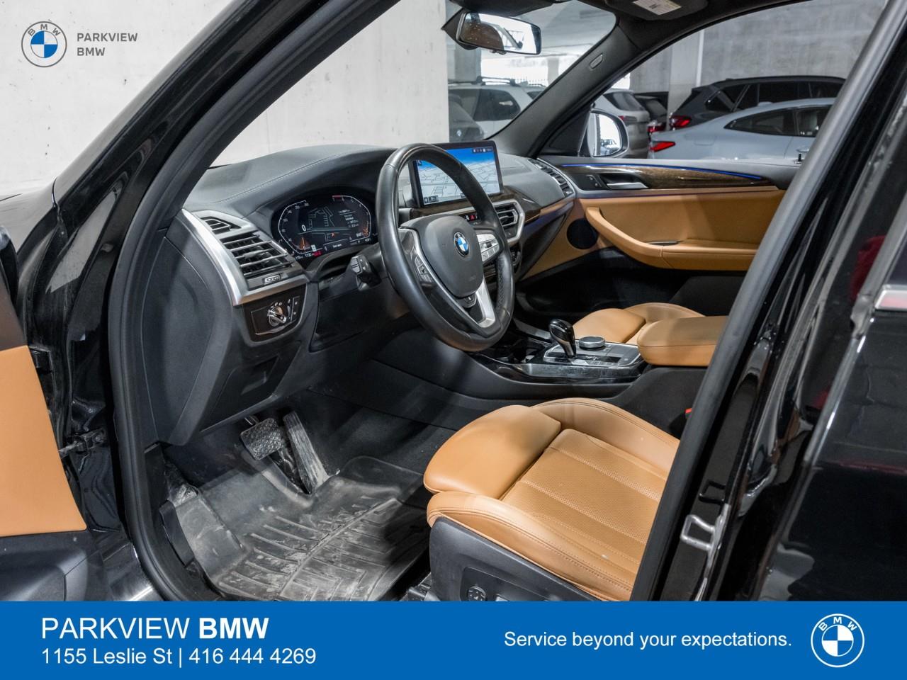 used 2022 BMW X3 car, priced at $39,978