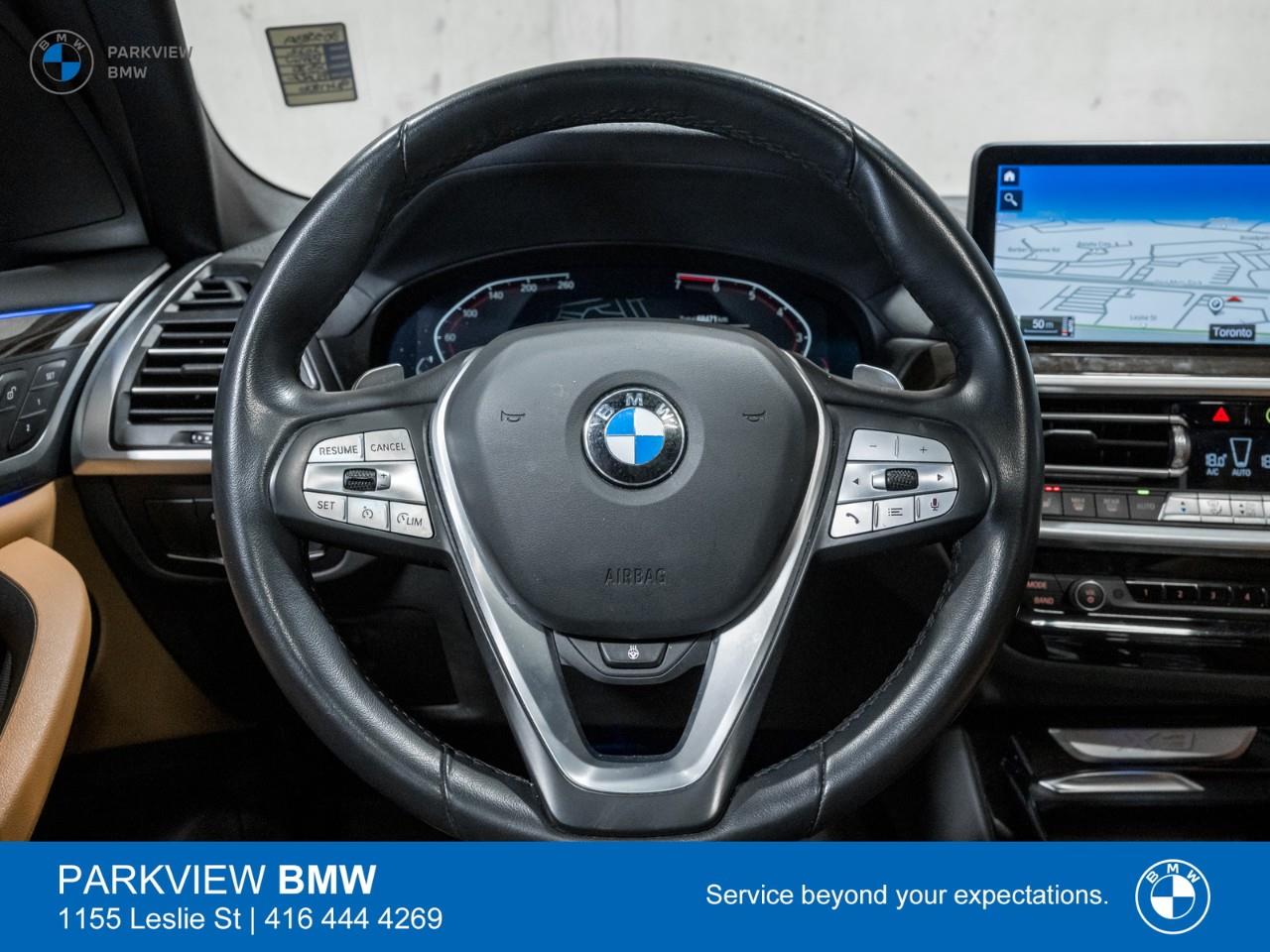 used 2022 BMW X3 car, priced at $39,978