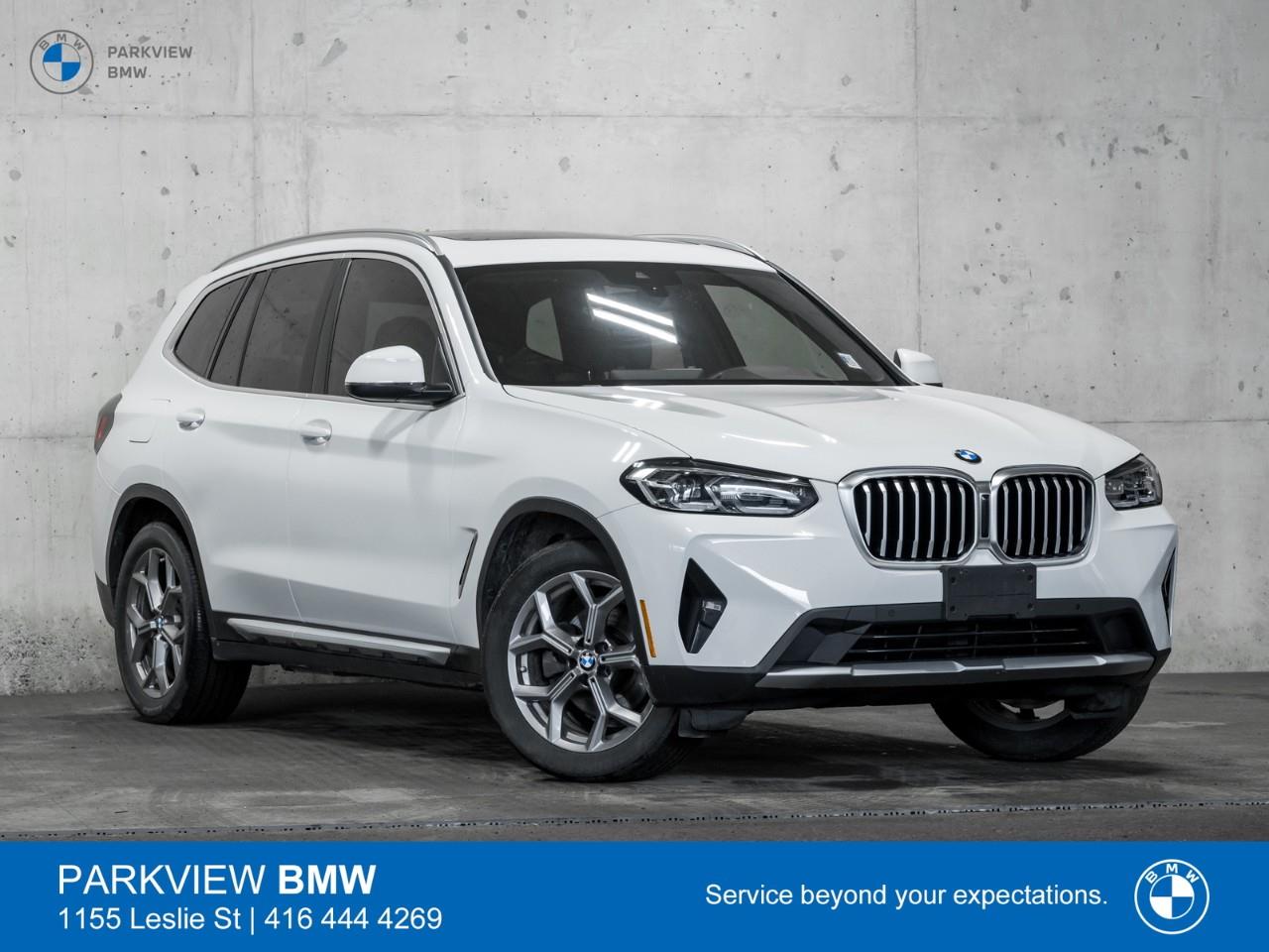 used 2022 BMW X3 car, priced at $41,676