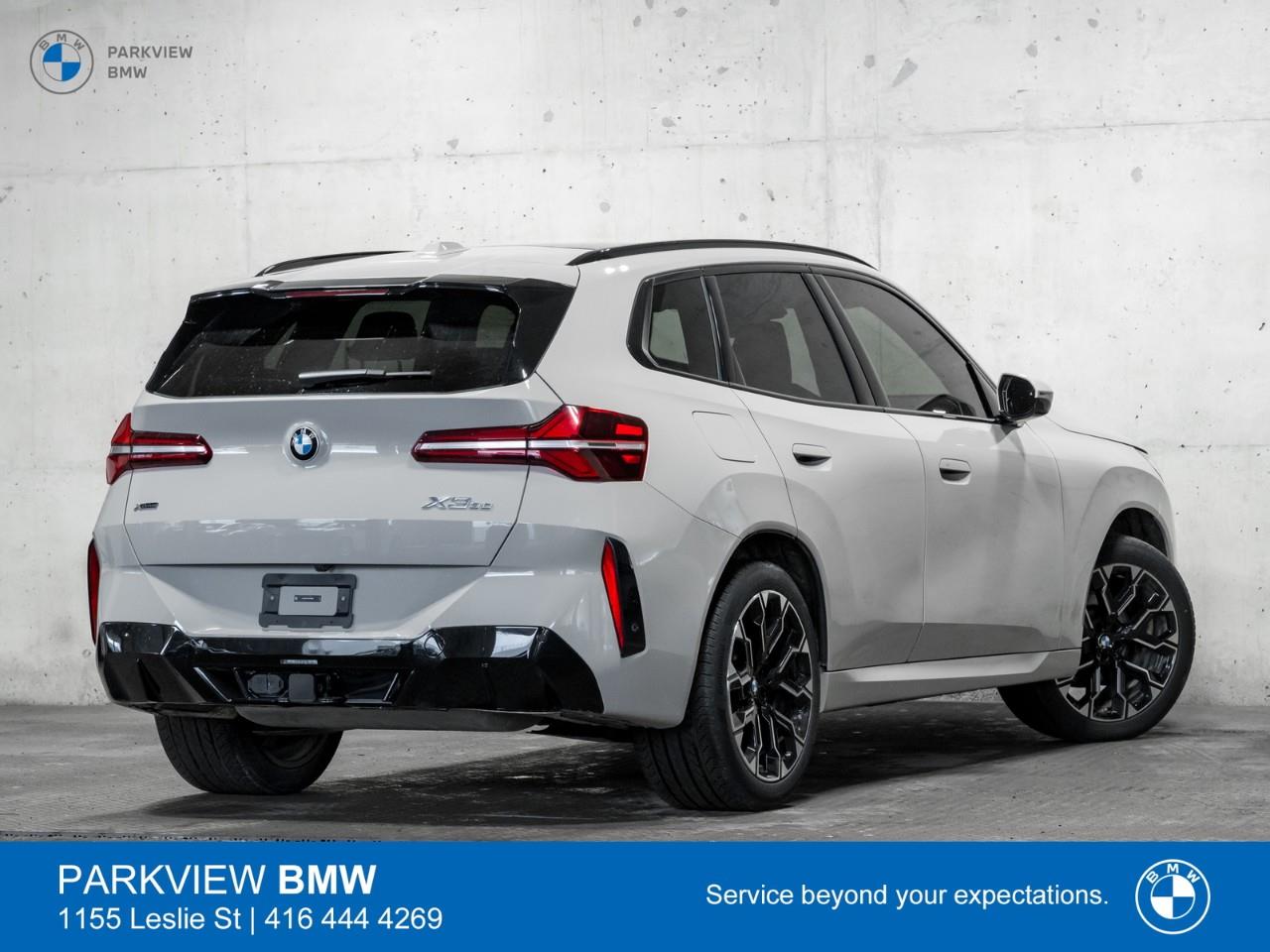 used 2025 BMW X3 car, priced at $62,812