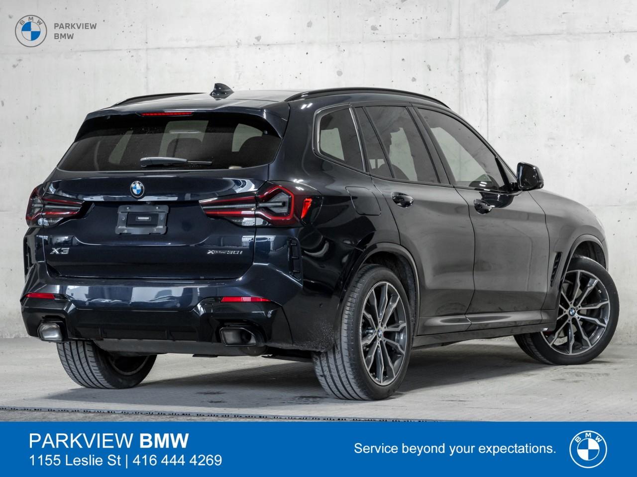 used 2022 BMW X3 car, priced at $48,942