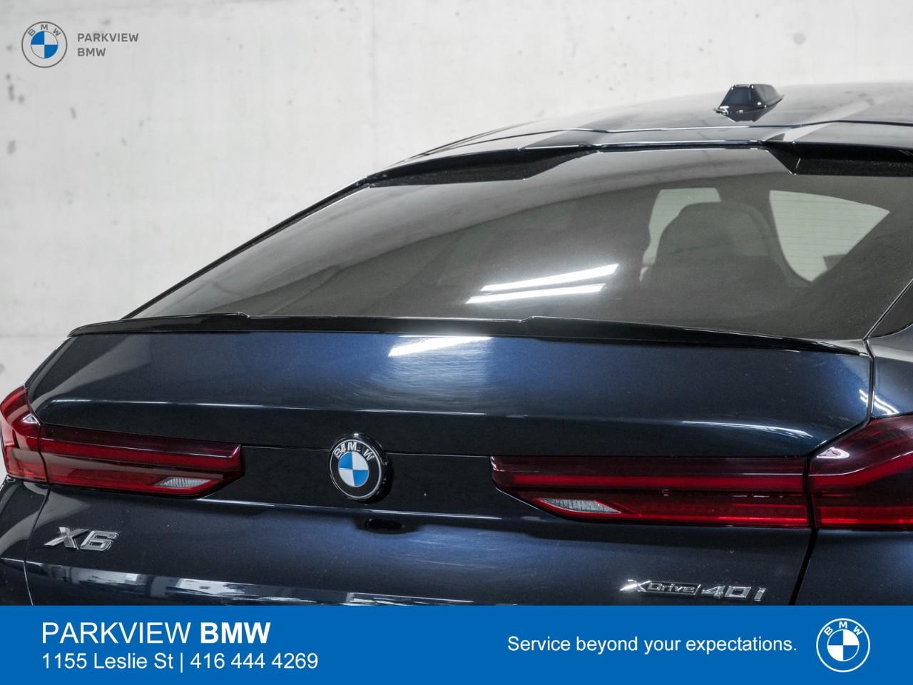 used 2024 BMW X6 car, priced at $95,021