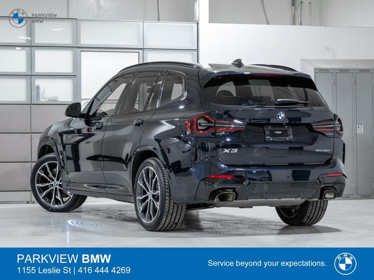 used 2022 BMW X3 car, priced at $48,942